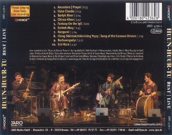 Huun-Huur-Tu : Best | Live (CD, Album)
