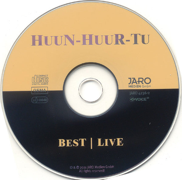 Huun-Huur-Tu : Best | Live (CD, Album)