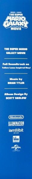 Brian Tyler : The Super Mario Galaxy Movie (Original Motion Picture Soundtrack) (LP, Yel)