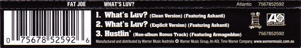 Fat Joe : What's Luv? (CD, Single)