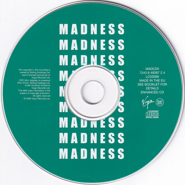 Madness : Keep Moving (CD, Album, Enh, RE)