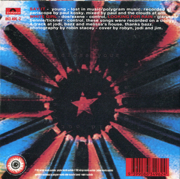 The Clouds : Say It (CD, Single, Car)