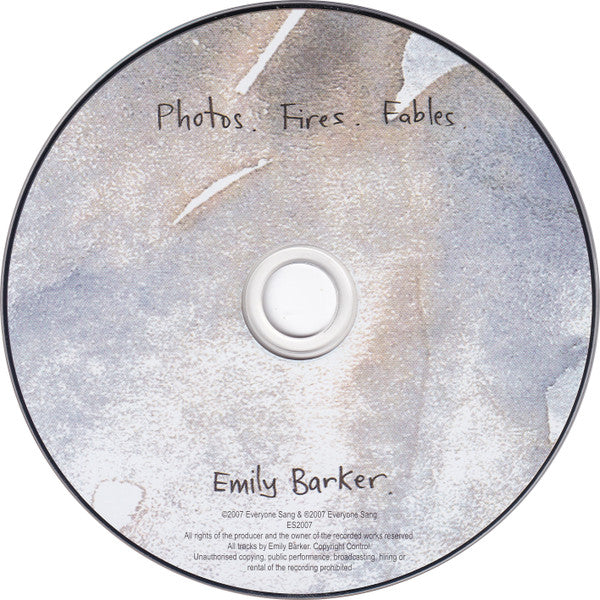 Emily Barker : Photos. Fires. Fables. (CD, Album)