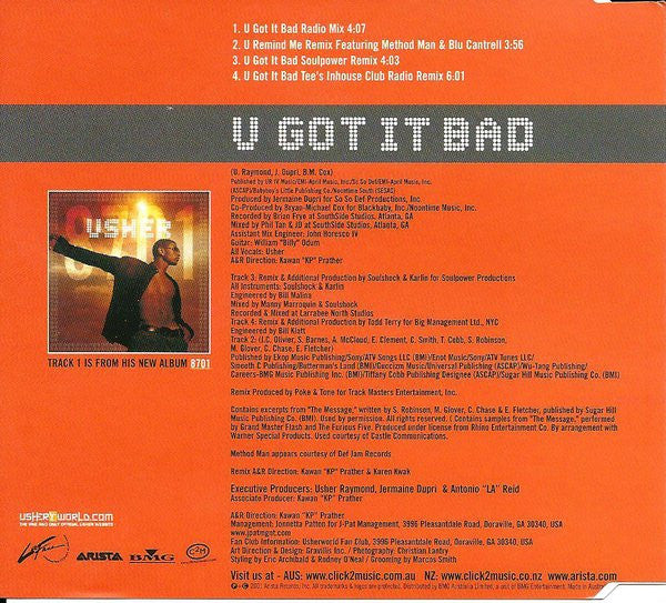 Usher : U Got It Bad (CD, Single)