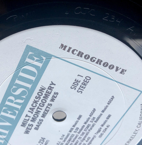 Milt Jackson And Wes Montgomery : Bags Meets Wes! (LP, Album, RE)