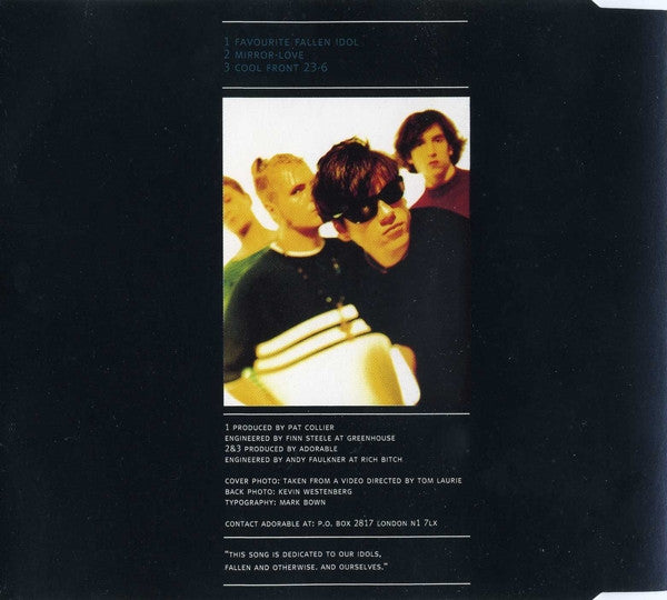 Adorable : Favourite Fallen Idol (CD, Single)