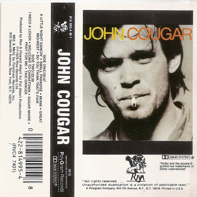 John Cougar* : John Cougar (Cass, Album, RE)