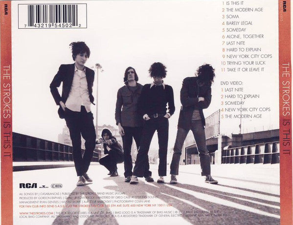 The Strokes : Is This It (CD, Album, RE + DVD-V + Ltd)