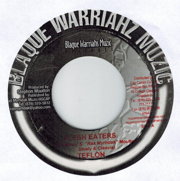 Teflon (3) / Blacka Don : Flesh Eaters / One Gal (7")