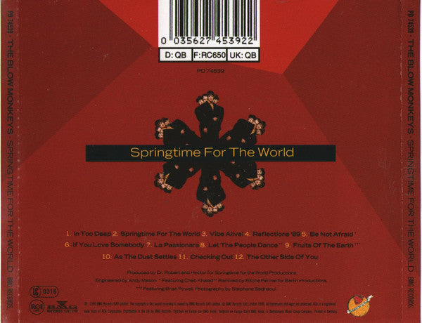 The Blow Monkeys : Springtime For The World (CD, Album)