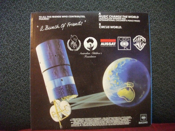 Armando Hurley : Music Change The World / Circus World (7", Promo)