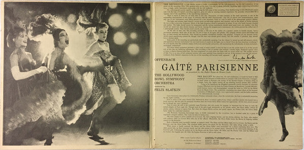 Offenbach* : Hollywood Bowl Symphony Orchestra*, Felix Slatkin : Gaite Parisienne (LP, Album, Mono, Gat)