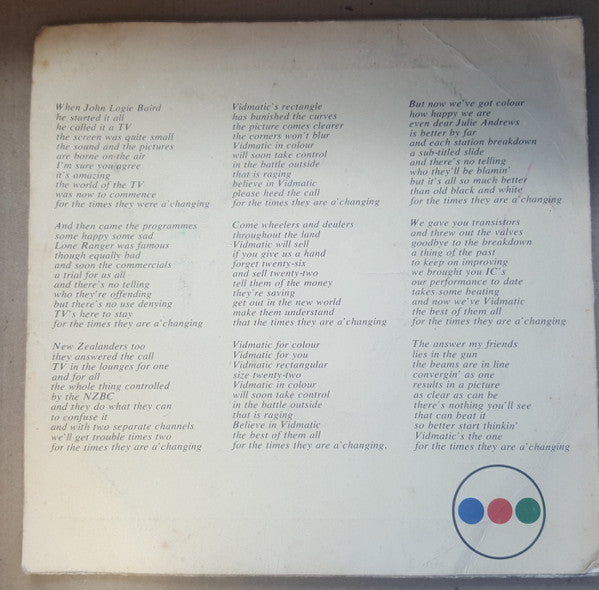 Tommy Adderley : The Times Are Changing (7")