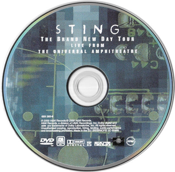 Sting : The Brand New Day Tour: Live From The Universal Amphitheatre (DVD-V, Multichannel, PAL, Dol)