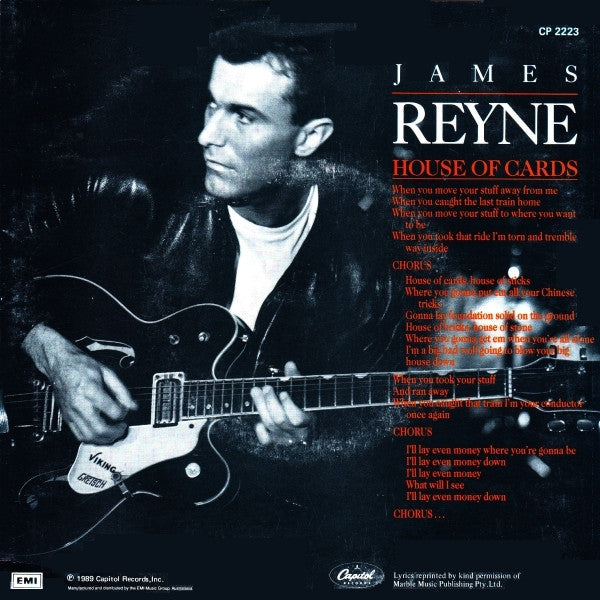 James Reyne : House Of Cards (7", Single)
