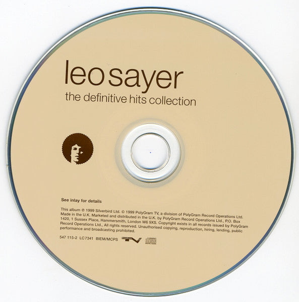 Leo Sayer : The Definitive Hits Collection (CD, Comp)