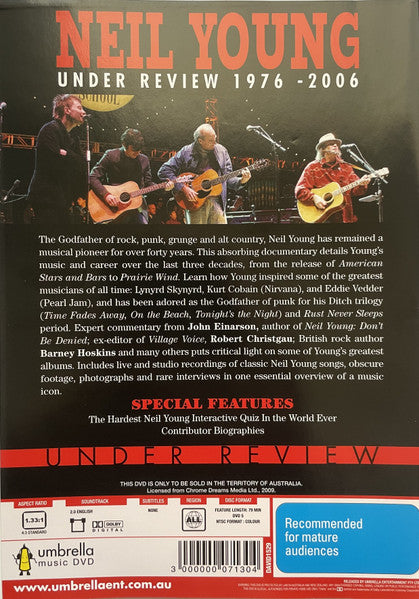 Neil Young : Neil Young - Under Review 1976-2006 (DVD)