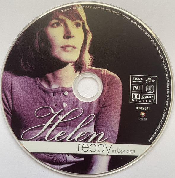 Helen Reddy : Helen Reddy In Concert (DVD + CD)