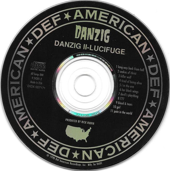 Danzig : Danzig II - Lucifuge (CD, Album, DAD)