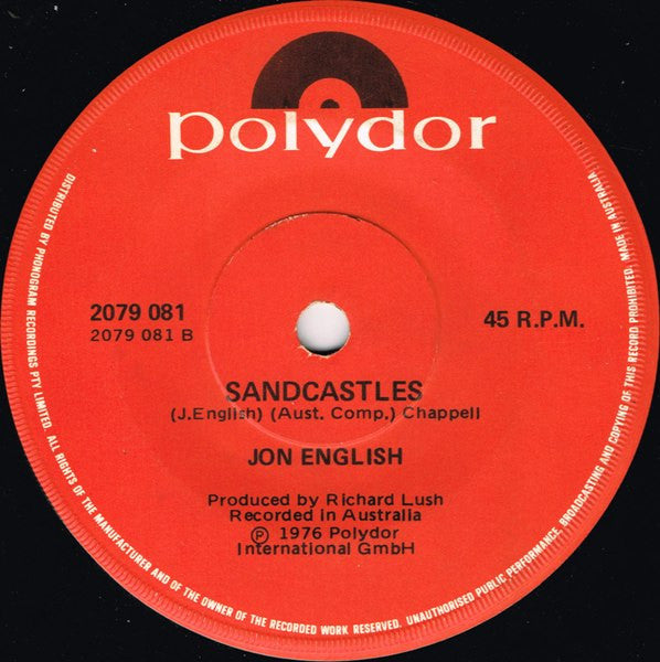 Jon English (3) : Hollywood Seven (7", Single)