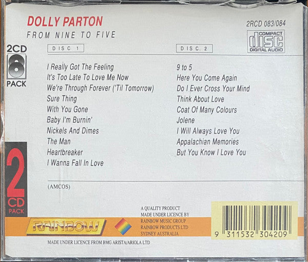 Dolly Parton : From Nine To Five (2xCD, Comp)