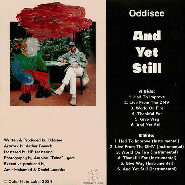 Oddisee : And Yet Still (12", EP, Ltd, Cre)