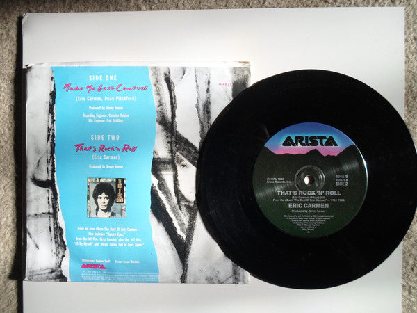 Eric Carmen : Make Me Lose Control (7", Single)