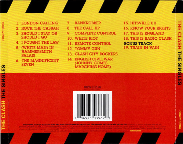 The Clash : The Singles (CD, Comp, RE)