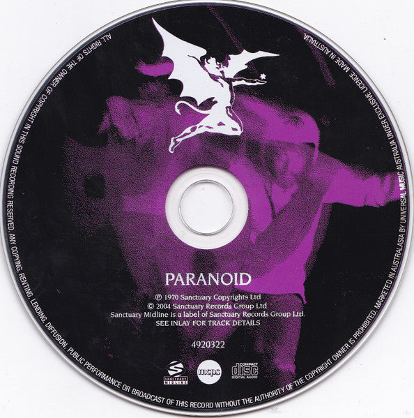 Black Sabbath : Paranoid (CD, Album, RE, RM)