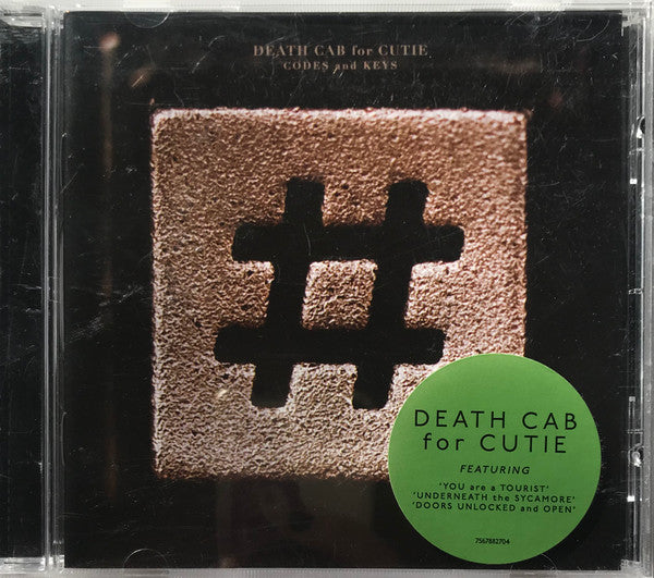 Death Cab For Cutie : Codes And Keys (CD, Album)