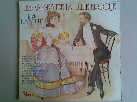 Jack Lantier : Les Valses De La Belle Epoque (LP, Album)
