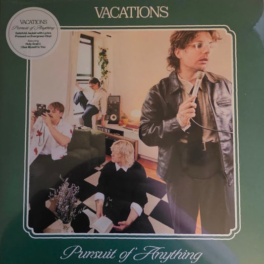 VACATIONS (4) : Pursuit Of Anything (LP, Album, Gat)