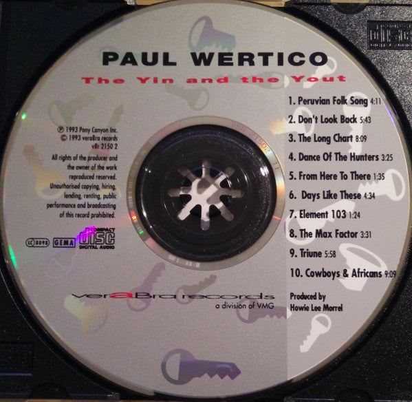 Paul Wertico : The Yin And The Yout (CD, Album)