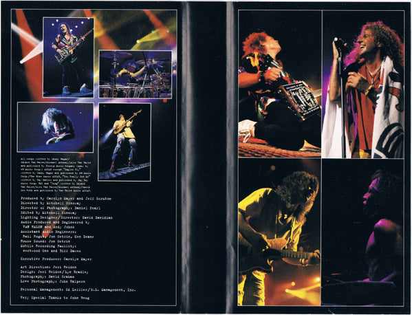 Van Halen : Right Here, Right Now. (VHS, PAL)