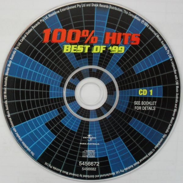 Various : 100% Hits - Best Of '99 (2xCD, Comp)