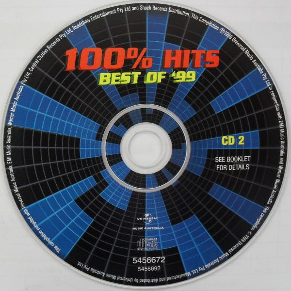 Various : 100% Hits - Best Of '99 (2xCD, Comp)