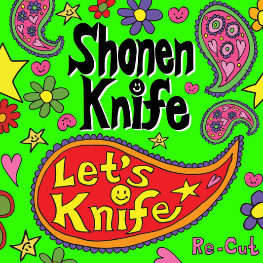 Shonen Knife : Let’s Knife Re-Cut (LP, Album, Ltd, Gre)