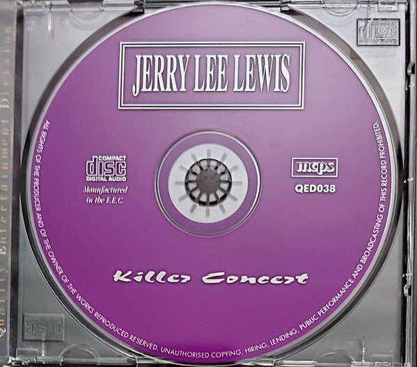 Jerry Lee Lewis : Killer Concert (CD, Comp)