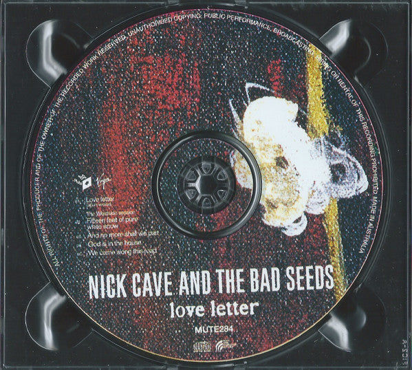 Nick Cave And The Bad Seeds* : Love Letter (CD, Single, Dig)