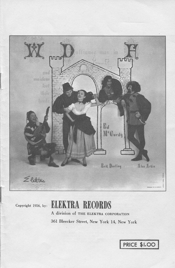 Ed McCurdy, Erik Darling, Alan Arkin : When Dalliance Was In Flower (LP, Album, RP)