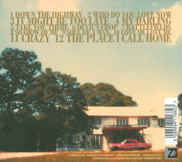 Naja Rosa : The Place I Call Home (CD, Album)