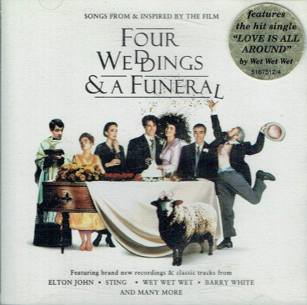 Various : Songs From & Inspired By The Film "Four Weddings & A Funeral" (CD, Comp)