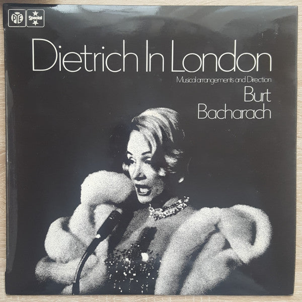Marlene Dietrich : Dietrich In London (LP, Album, RE)