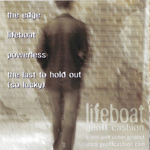 Geoff Cashion : Lifeboat (CD, EP)