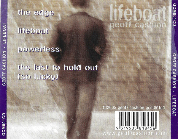 Geoff Cashion : Lifeboat (CD, EP)