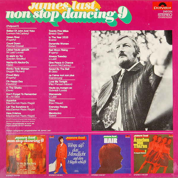James Last : Non Stop Dancing 9 (LP, Album, Mixed)