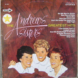 The Andrews Sisters : The Andrews Sisters' Greatest Hits (LP, Comp, RE)