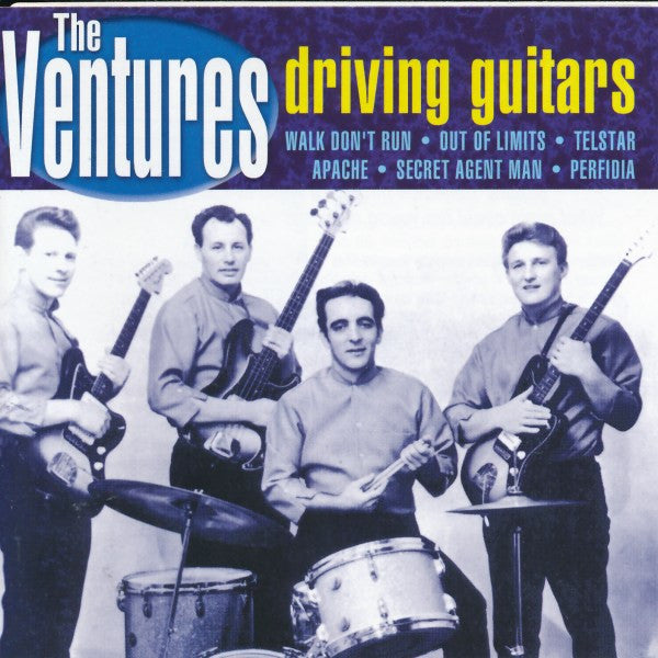 The Ventures : Driving Guitars (CD, Album, Comp)