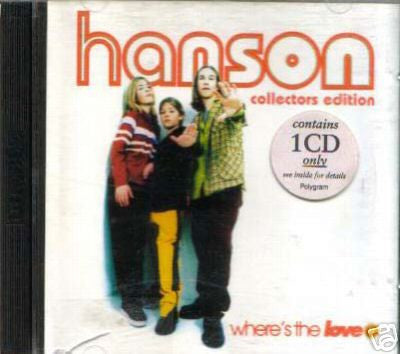 Hanson : Where's The Love (CD, Single, CD1)