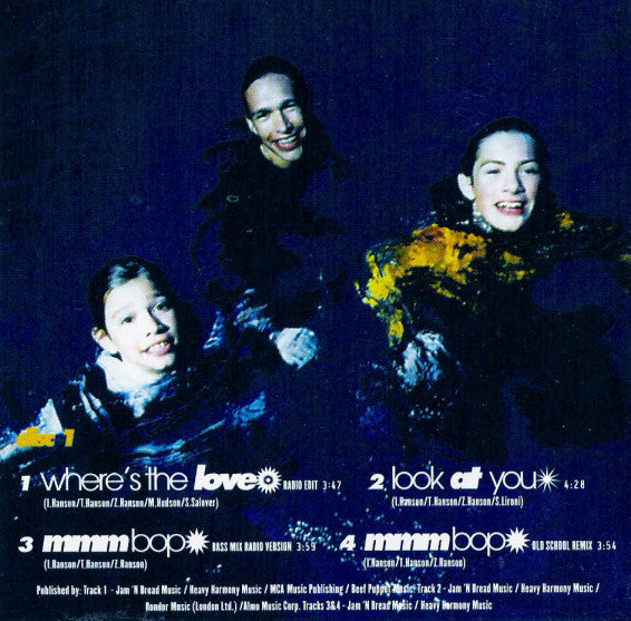 Hanson : Where's The Love (CD, Single, CD1)